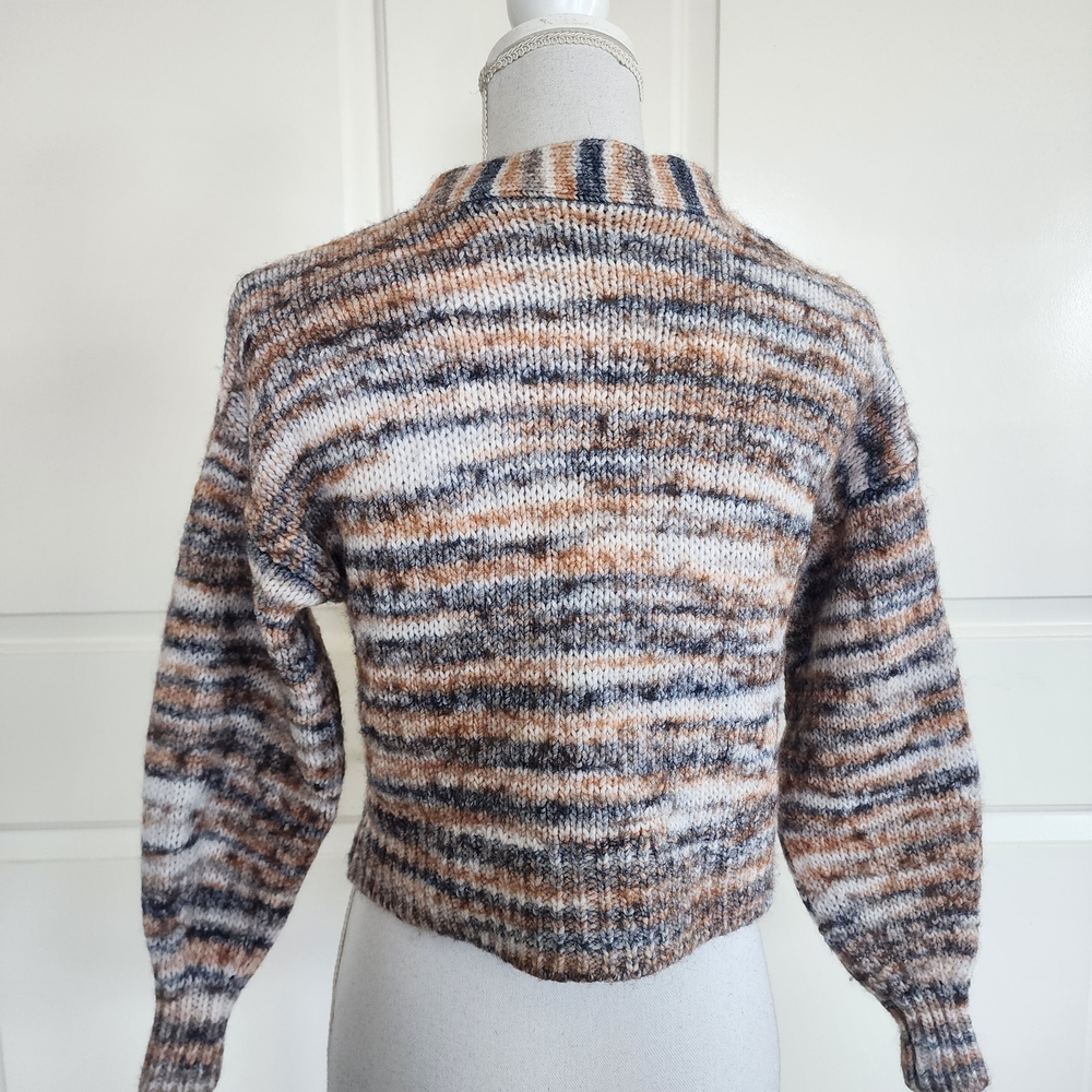 LOFT Multicolor Button-Up Cardigan - Picture 5 of 7